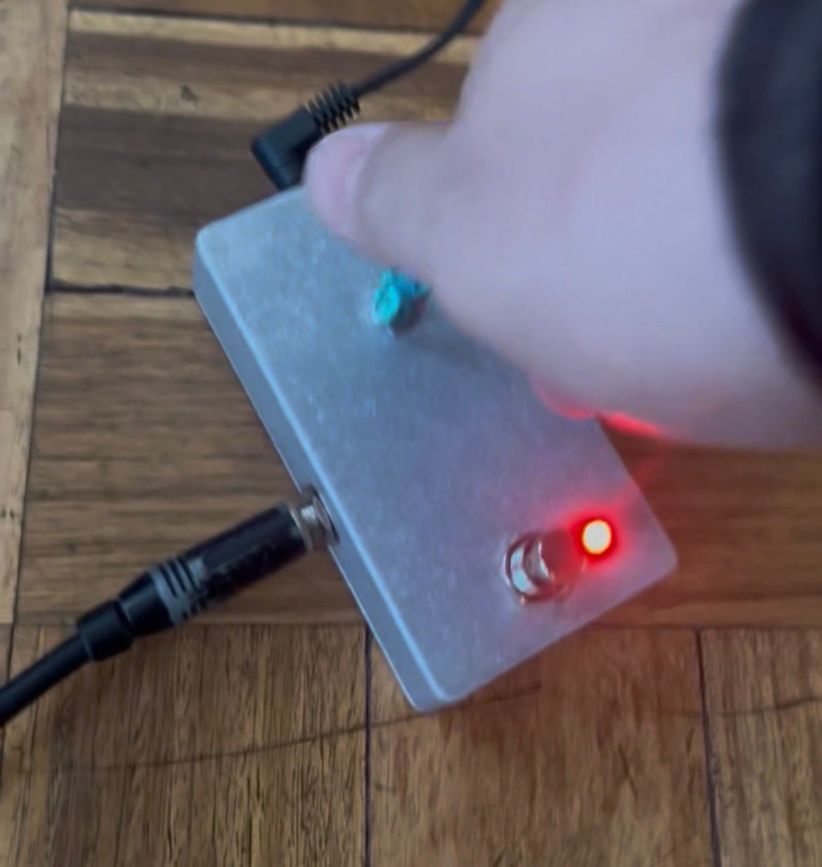 Pedal Electra Distortion terminado