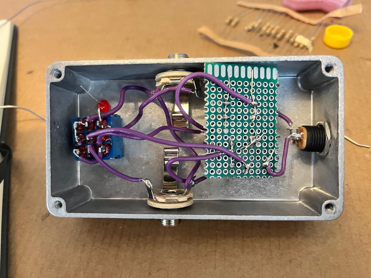 Pedal terminado